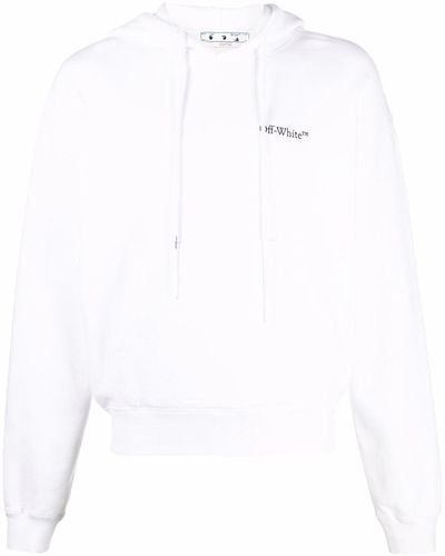 Felpa off white store caravaggio bianca
