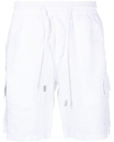 Vilebrequin Linen Bermuda Shorts - White