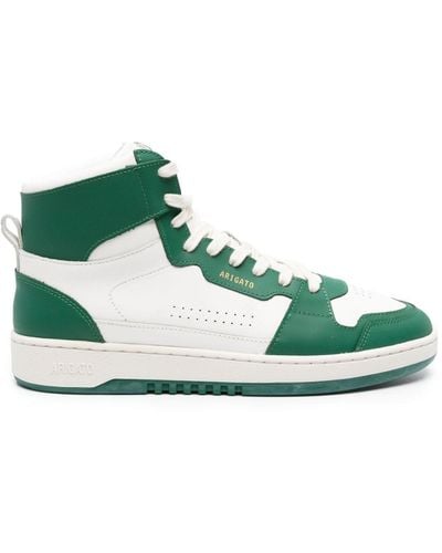 Axel Arigato Dice Hi Leather Sneakers - Green