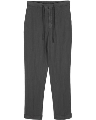 Officine Generale Tapered-leg Trousers - Grey