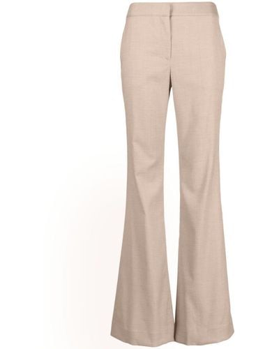 Twp Tailored Bootcut Trousers - Natural