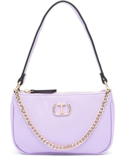 Twin Set Petite Shoulder Bag - Purple