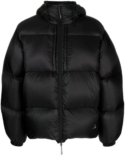 Roa Padded Hooded Jacket - Black