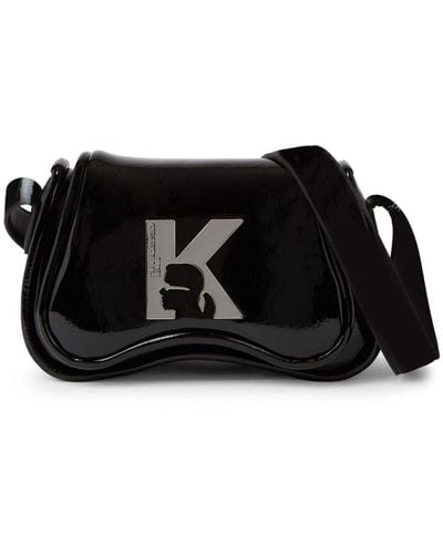 Karl Lagerfeld Klg サングラス ショルダーバッグ - ブラック