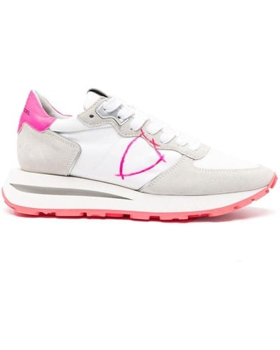 Philippe Model Tropez Haute Sneakers - Pink