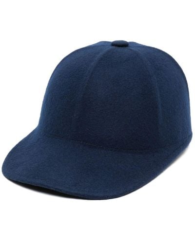 Borsalino Felted Wool Cap - Blue