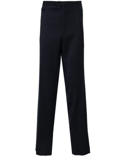 Corneliani Mid-rise Tailored Trousers - ブルー