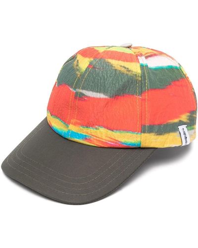 Mackintosh Cappello da baseball Tipping con applicazione - Verde