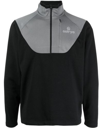 Ostrya Rove Half-zip Performance Jacket - Gray