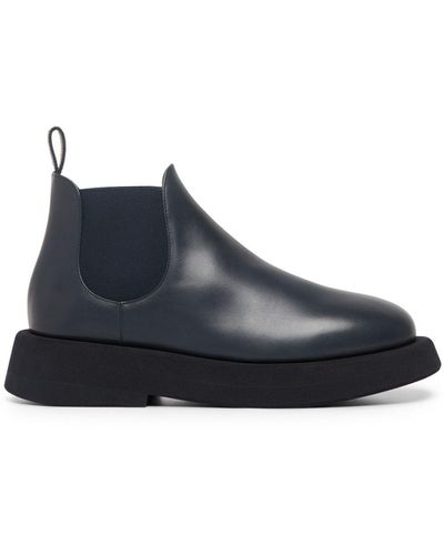 Marsèll Gommellone Leather Chelsea Boots - Blue