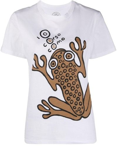 10 Corso Como Graphic-print T-shirt - White