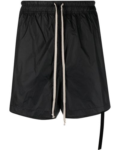 Rick Owens DRKSHDW Drawstring-waist Mini Shorts - Black