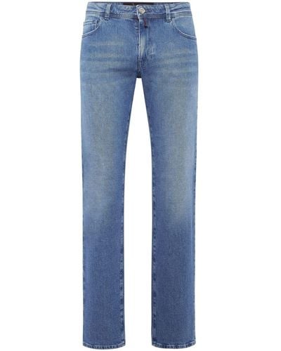 Billionaire Low-rise Straight-leg Jeans - Blue