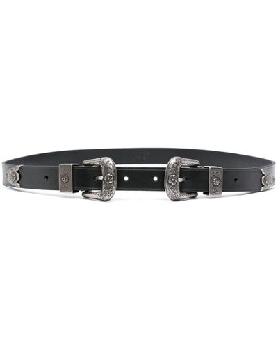 Polo Ralph Lauren Vachetta Buckle-fastening Belt - Black
