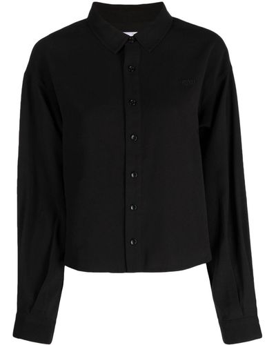 Izzue Long-sleeved Shirt - Black