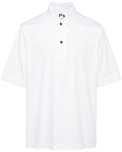 President's Cotton Polo Shirt - White