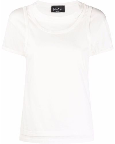 Andrea Ya'aqov レイヤード Tシャツ - ホワイト