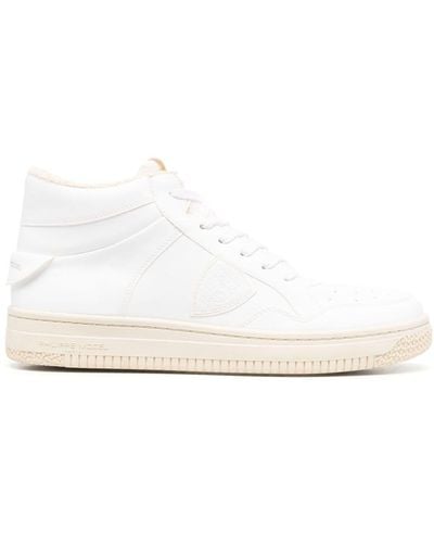 Philippe Model Lyon High-top Trainers - White