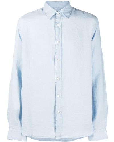 Woolrich リネンシャツ - ブルー