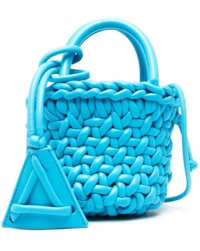 Alanui Kleine Icon Handtasche - Blau