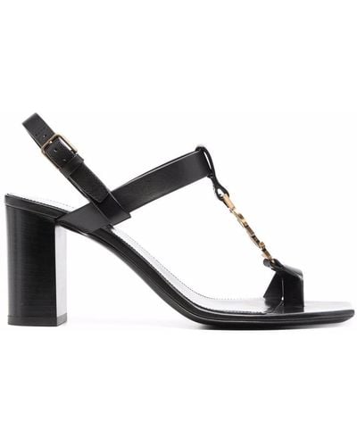 Saint Laurent Cassandra 75 Shoes - Black