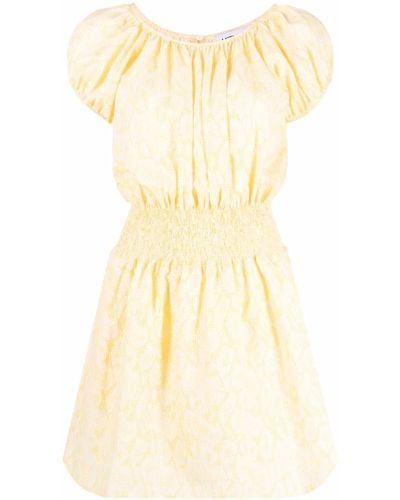 KENZO Kleid mit Print - Gelb
