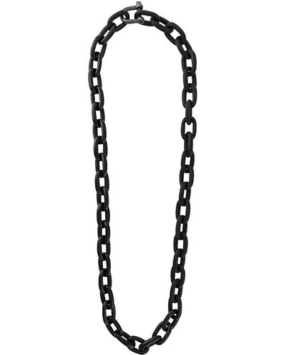 Parts Of 4 Collar con colgantes y cadenas - Negro