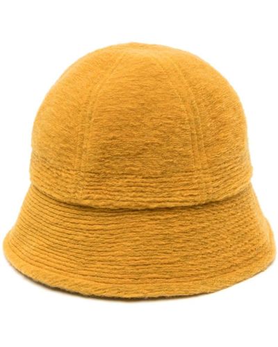 YMC Gilligan Recycled Bucket Hat - Yellow