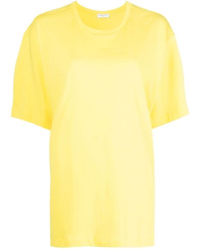 ih nom uh nit T-shirt à logo imprimé - Jaune