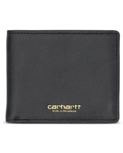 Carhartt Vegas Billfold Leather Wallet - Grey