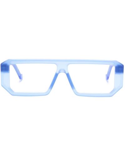 VAVA Eyewear Occhiali trasparenti con montatura stile pilota - Blu