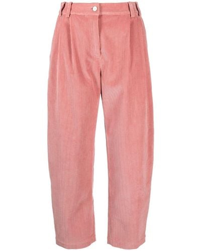PS by Paul Smith Gerade Hose mit Falten - Pink