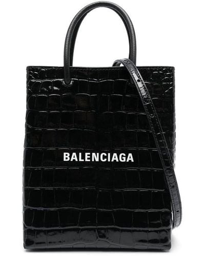 Balenciaga ショッピング Iphone ホルダー - ブラック