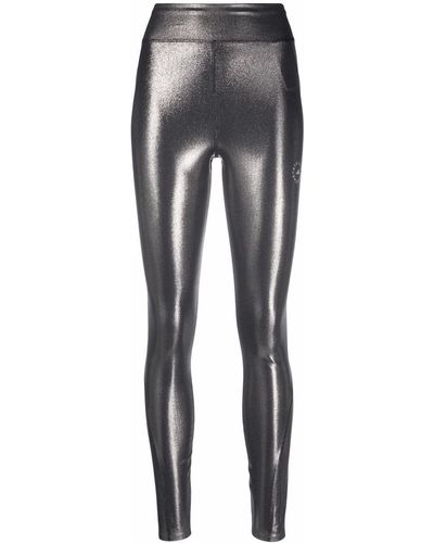 adidas By Stella McCartney Glanzende legging - Metallic