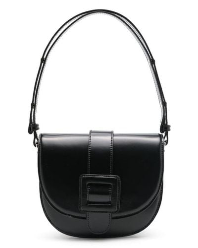 Sarah Chofakian Coralie Leather Shoulder Bag - Black