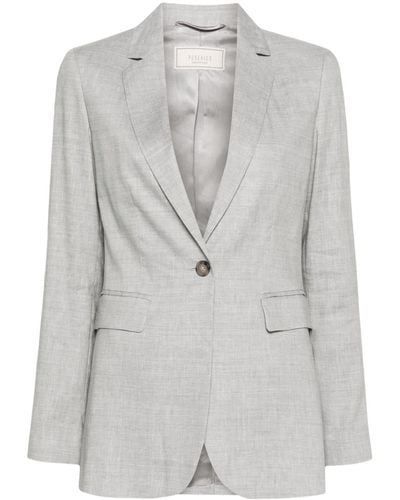 Peserico Single-breasted blazer - Grau