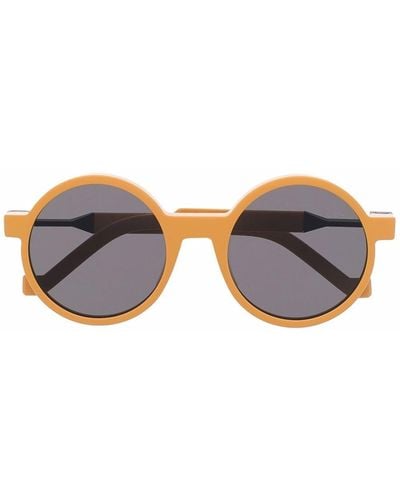 VAVA Eyewear Round-frame Sunglasses - Yellow