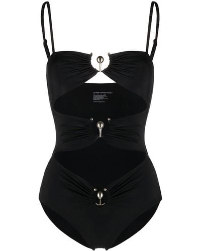 Christopher Esber Cut-out One Piece Swimsuit - Black