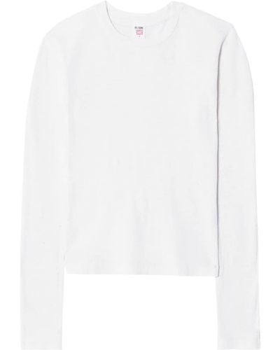 RE/DONE 90s Baby Long-sleeve T-shirt - White