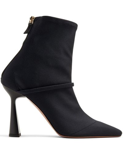 Malone Souliers Oliana 65mm Suede Ankle Boots - Black