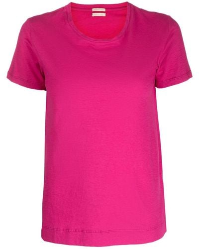 Massimo Alba Katoenen T-shirt - Roze