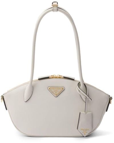 Prada Small Leather Handbag - White