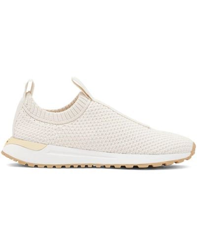 Michael Kors Bodie Knitted Trainers - White