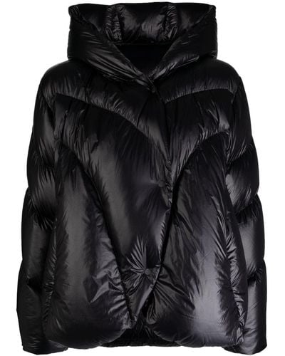 JNBY Off-centre Quilted Puffer Jacket - Black