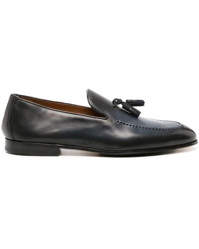 Doucal's Tassel-detailed leather loafers - Schwarz