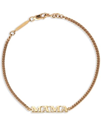 Otiumberg Mama Polished Name Bracelet - Metallic