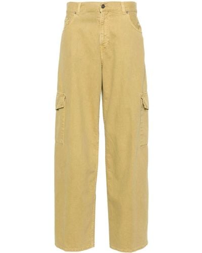 Haikure Bethany Denim Cargo Jeans - Yellow
