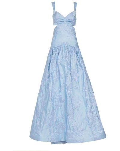 Silvia Tcherassi Allegra Flared Dress - Blue