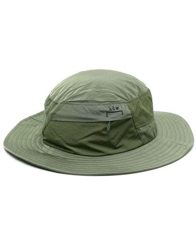 A_COLD_WALL* Utile drawstring bucket hat - Vert