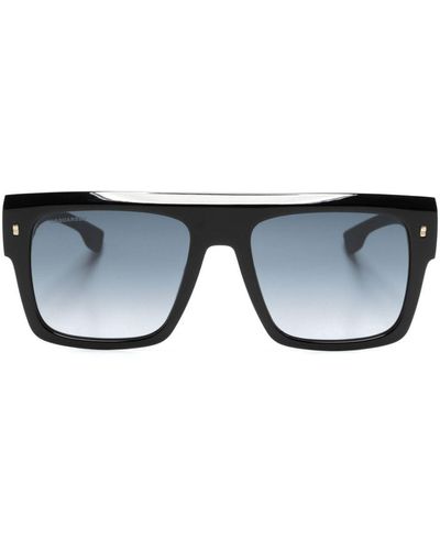 DSquared² D20127s Square-frame Sunglasses - Blue